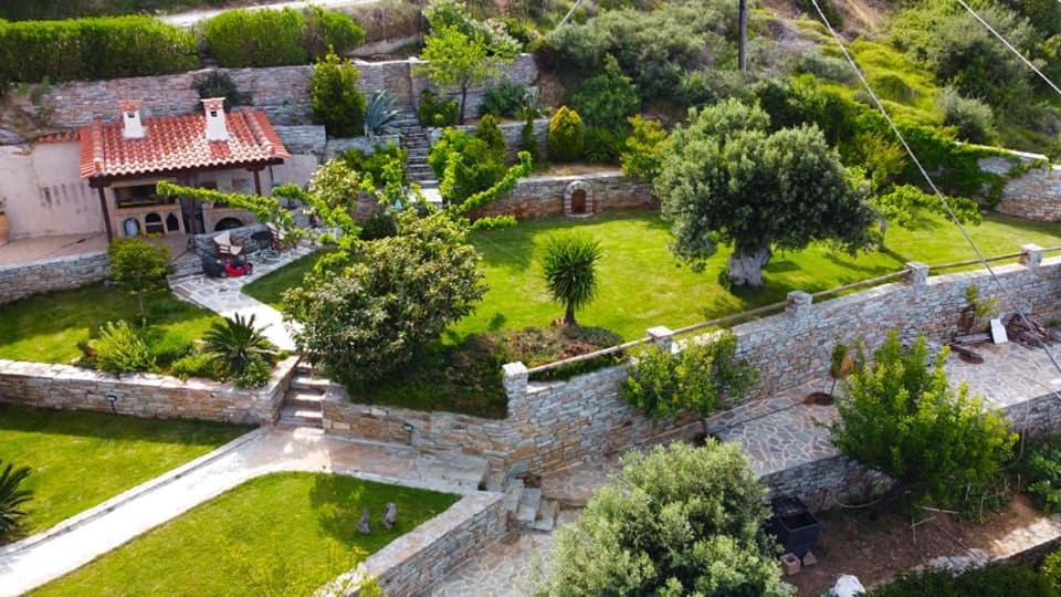 Aegean Panorama Apartments Akhladherí Eksteriør bilde