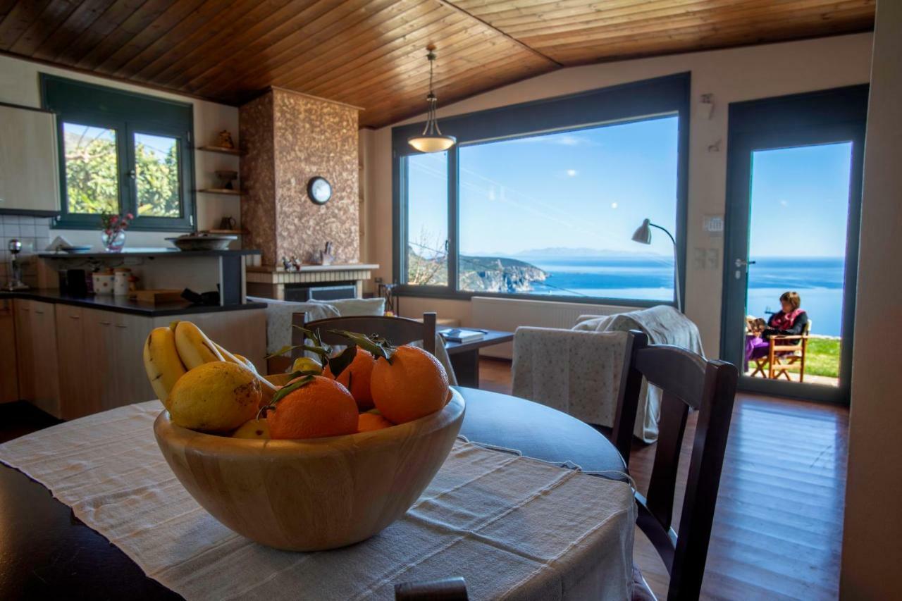 Aegean Panorama Apartments Akhladherí Eksteriør bilde