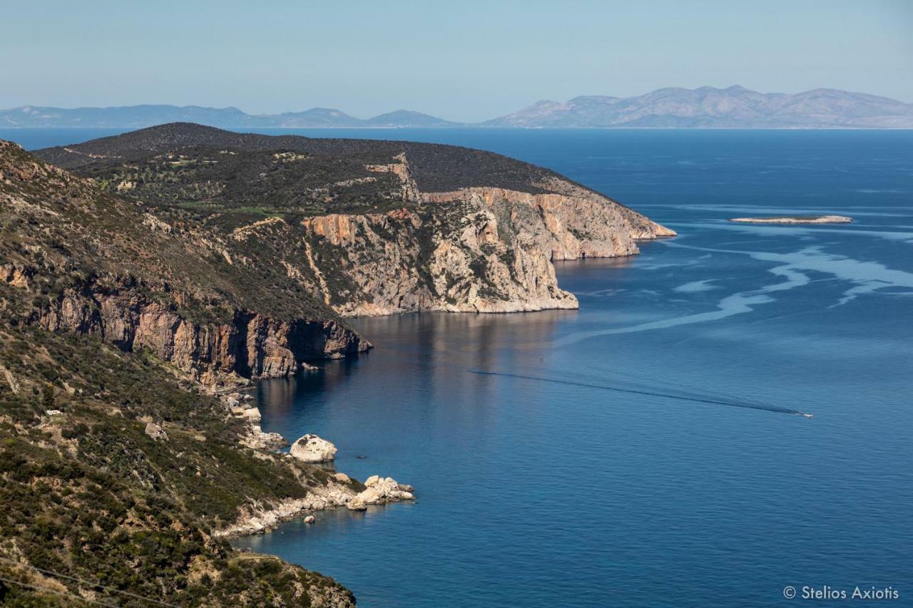 Aegean Panorama Apartments Akhladherí Eksteriør bilde