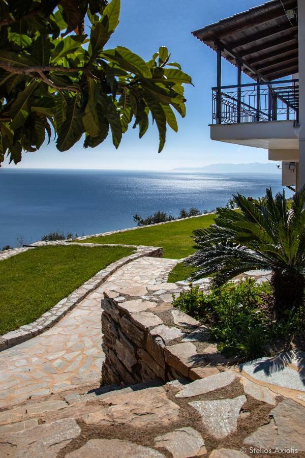 Aegean Panorama Apartments Akhladherí Eksteriør bilde