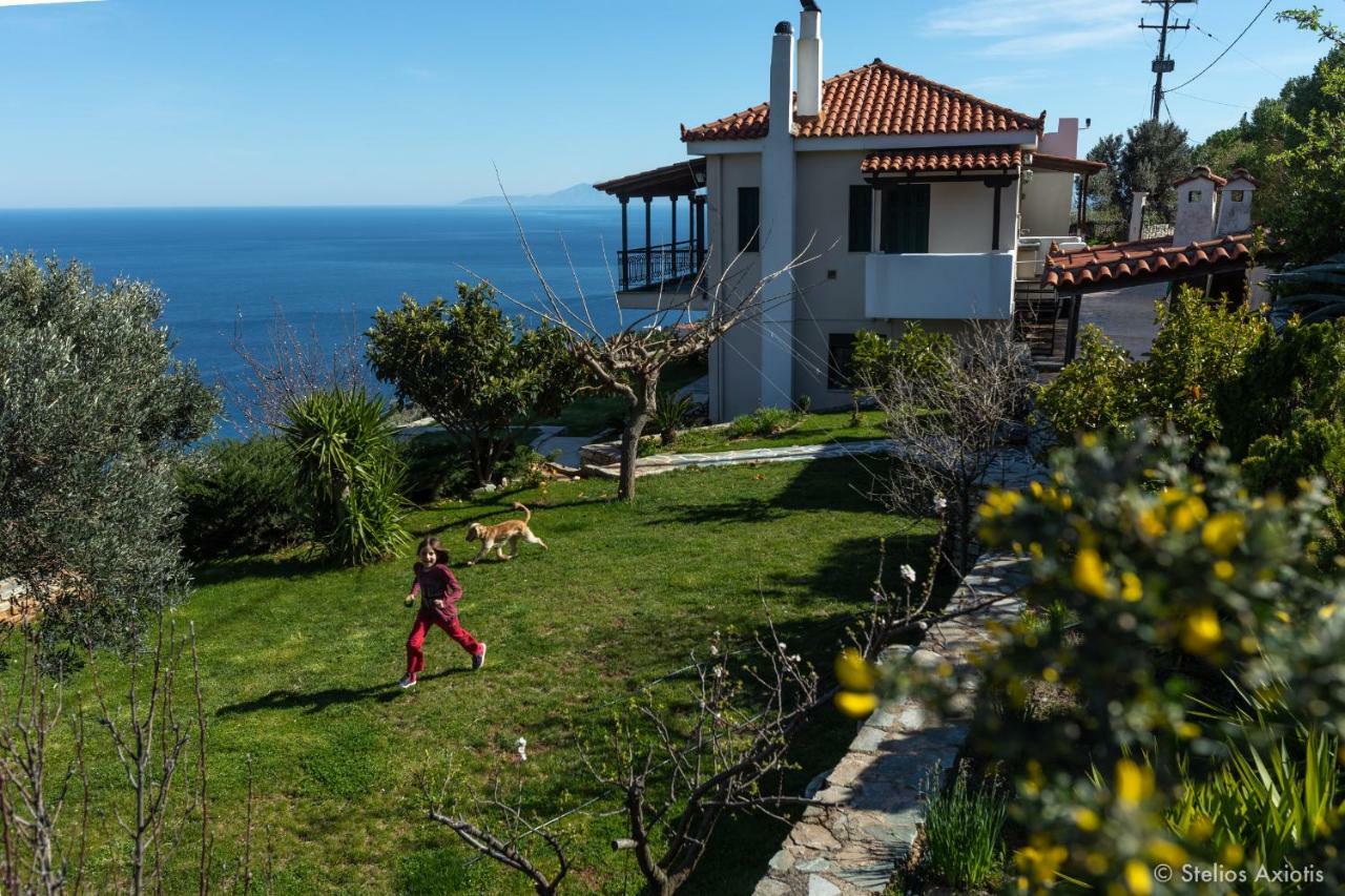 Aegean Panorama Apartments Akhladherí Eksteriør bilde