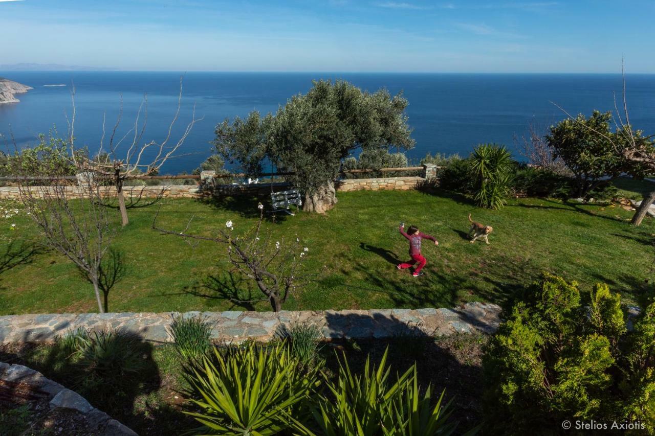 Aegean Panorama Apartments Akhladherí Eksteriør bilde