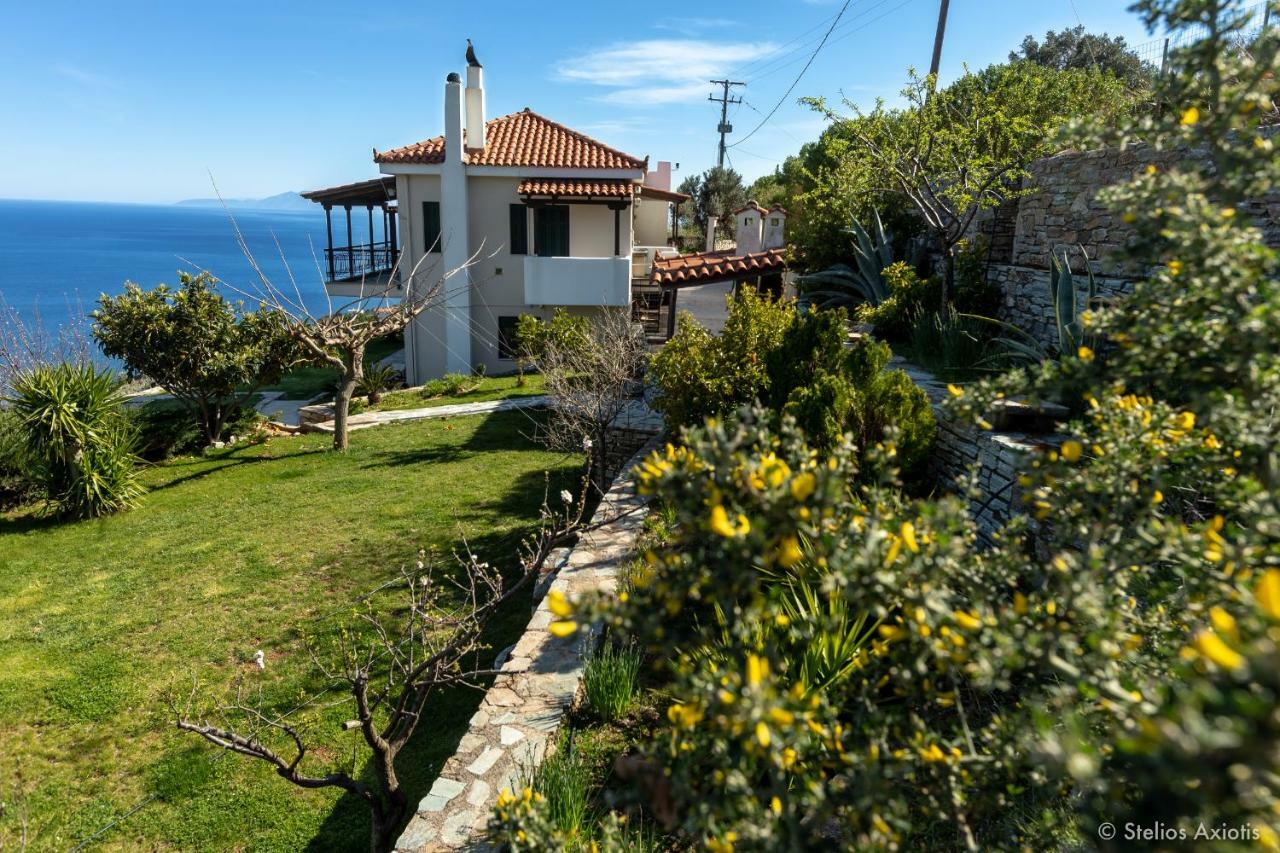 Aegean Panorama Apartments Akhladherí Eksteriør bilde