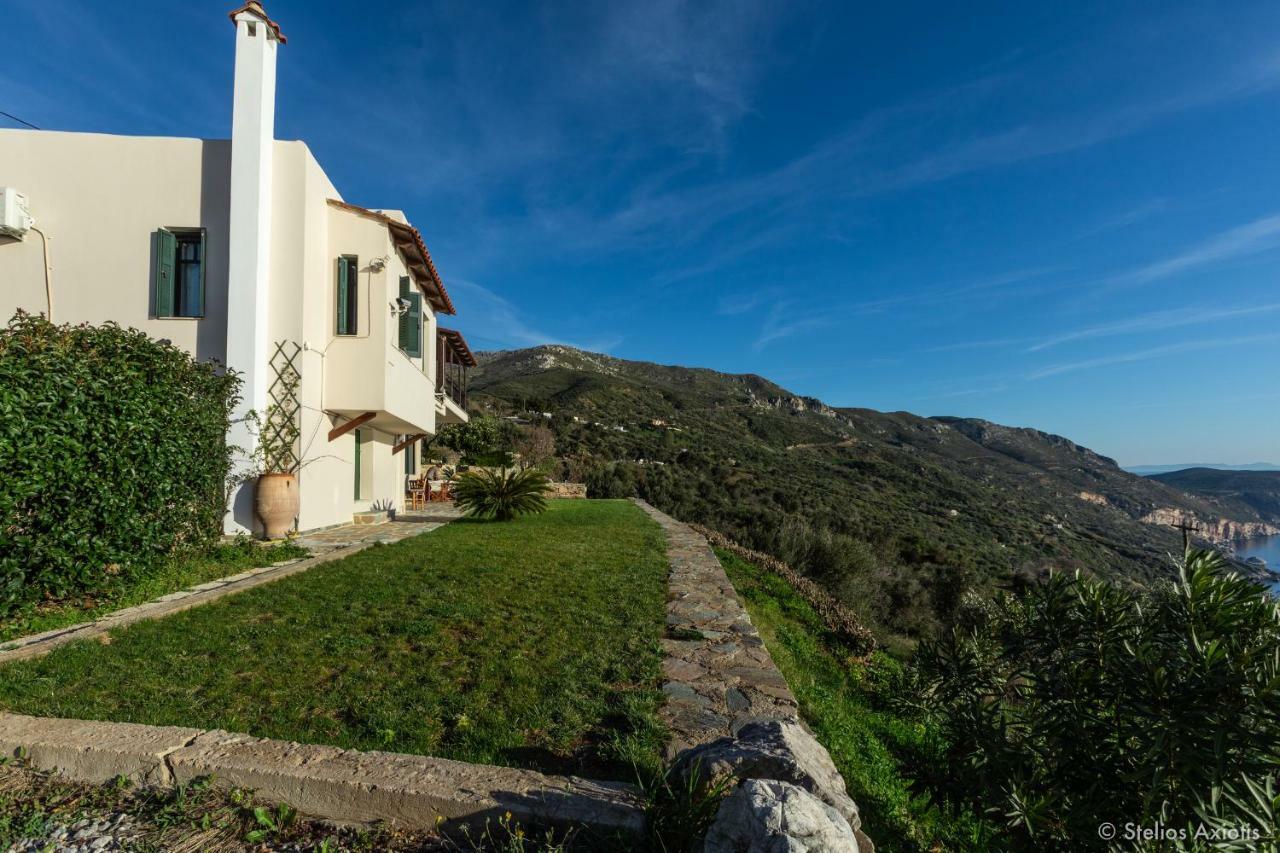 Aegean Panorama Apartments Akhladherí Eksteriør bilde