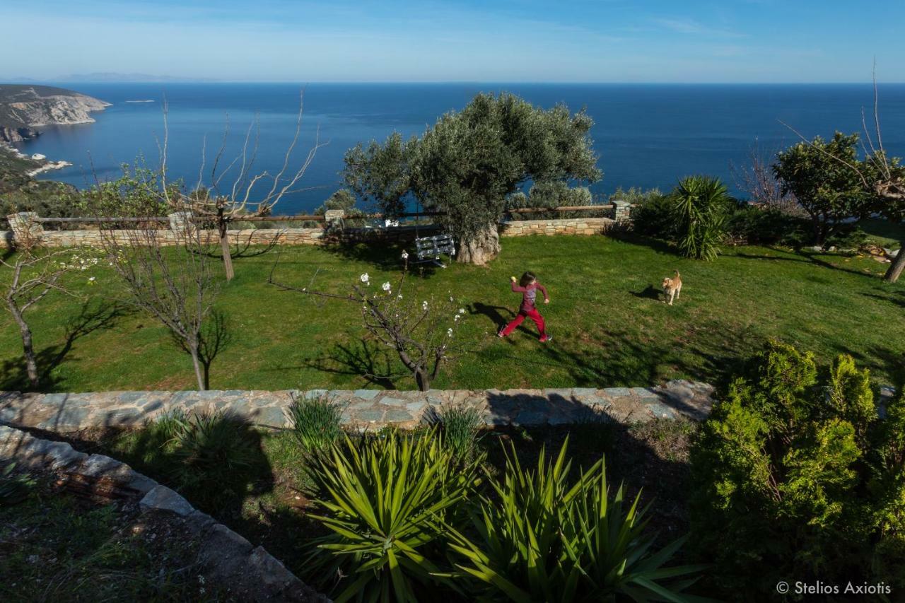 Aegean Panorama Apartments Akhladherí Eksteriør bilde